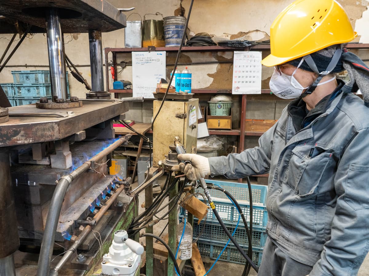 製造工程の様子
